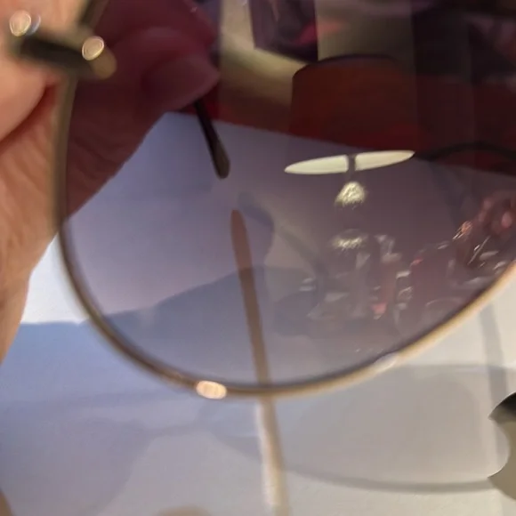 Quay Australia Gold Frame Sunglasses with Black Lenses - Picture 5 of 5